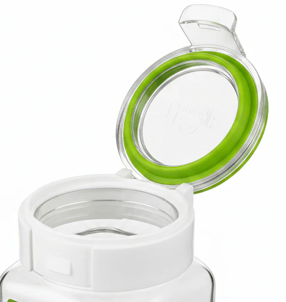 Servewell Tik-Tak Airtight Canister 350ml - Square - Image 2