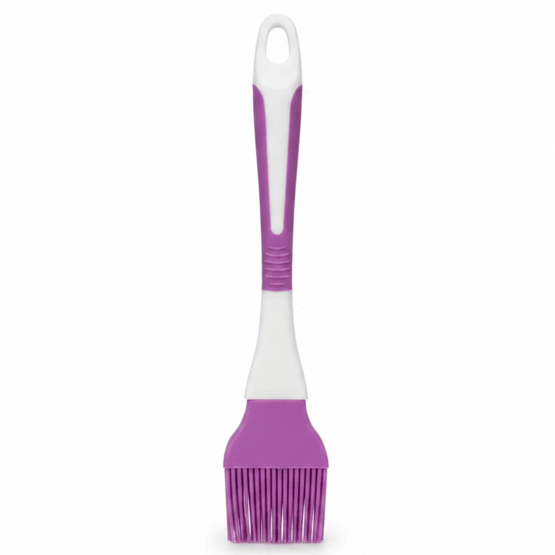 Silicone Oil Basting Brush 22×4 cm - Teal Blue / Purple / Pink - Image 5