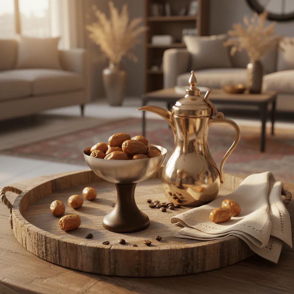 Silver Metal & Dark Wood Footed Dessert Cup | Elegant Pedestal Serving Bowl | 10×10 cm | - Image 3