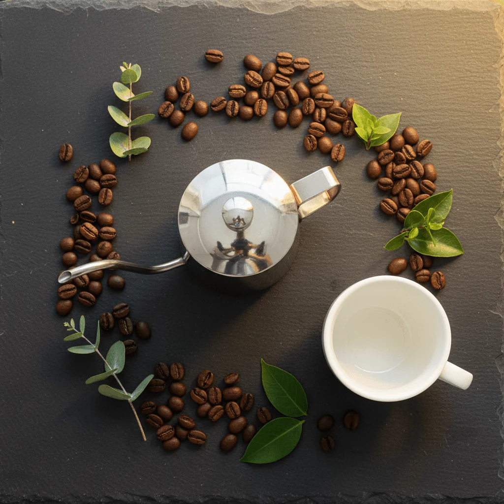 Stainless Steel Gooseneck Pour-Over Coffee Kettle | Mirror-Polished | 10cm - Image 3