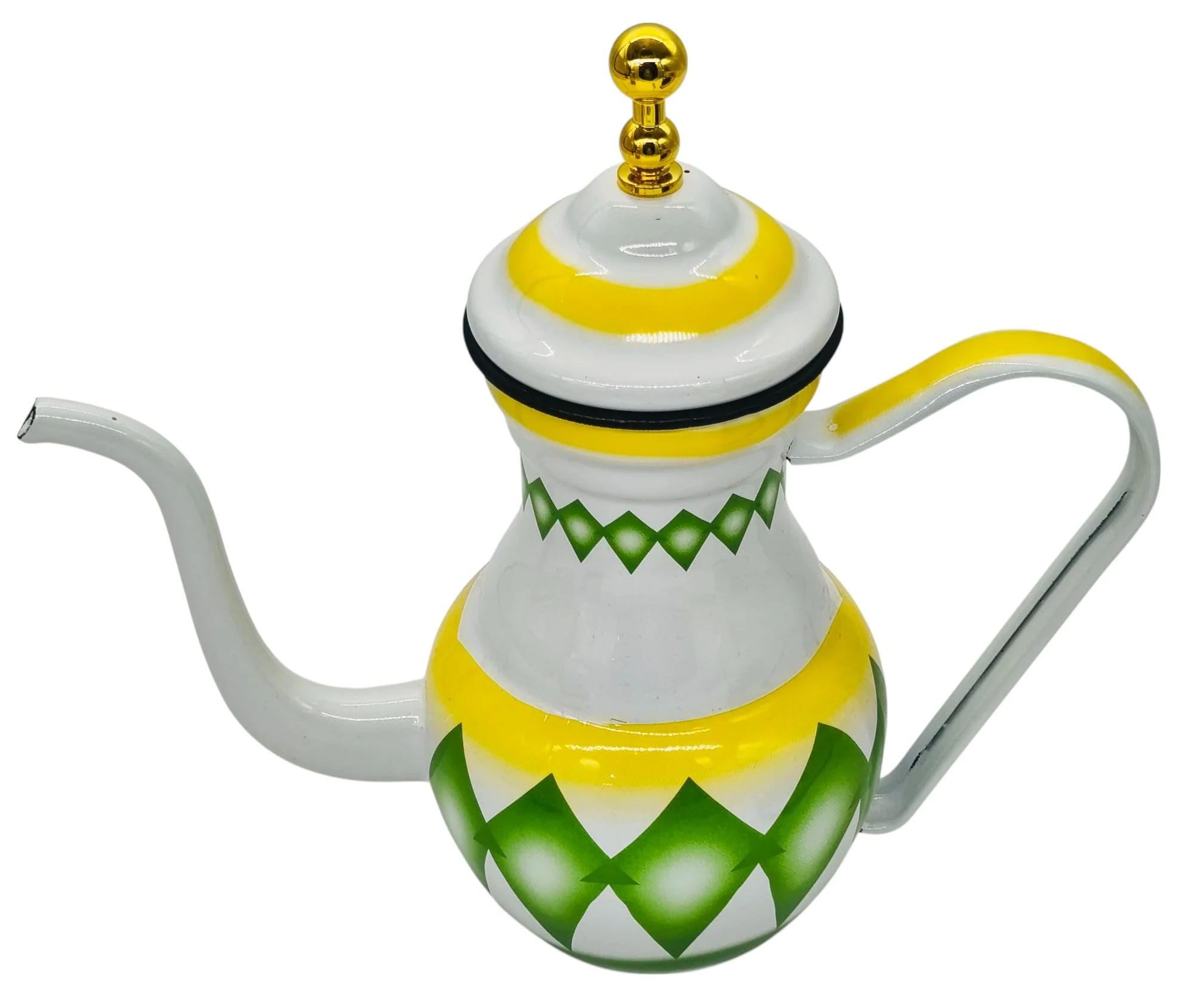 SIMBA Enamel Kettle 1400ml, Green - Image 2