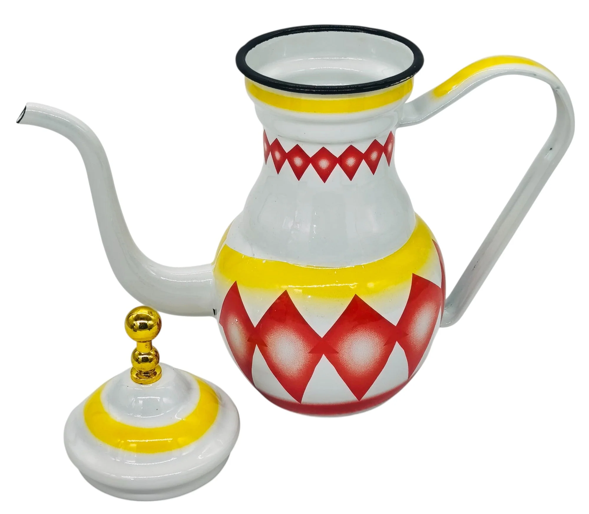 SIMBA Enamel Kettle 1400ml, Red - Image 2