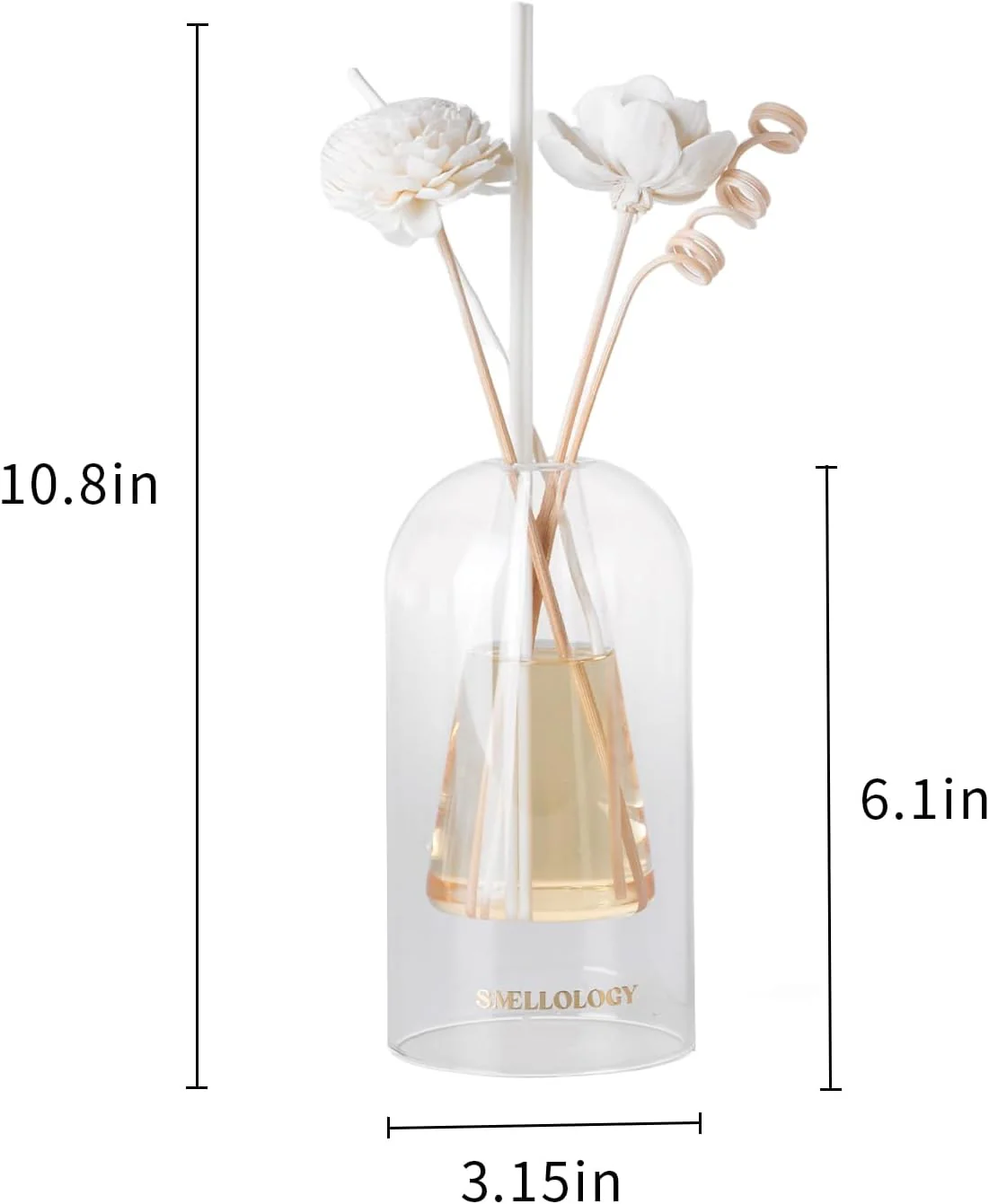 SMELLOLOGY Tranquil Flower Flowers Home Diffuser- Autumn Vibes 120ml - Image 3