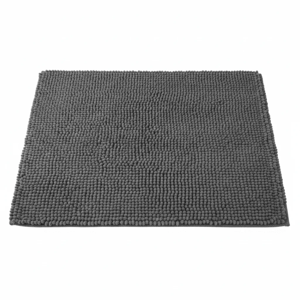 Soft Chenille Non-Slip Backing Bath Mat - 80 x 110 cm - Image 5