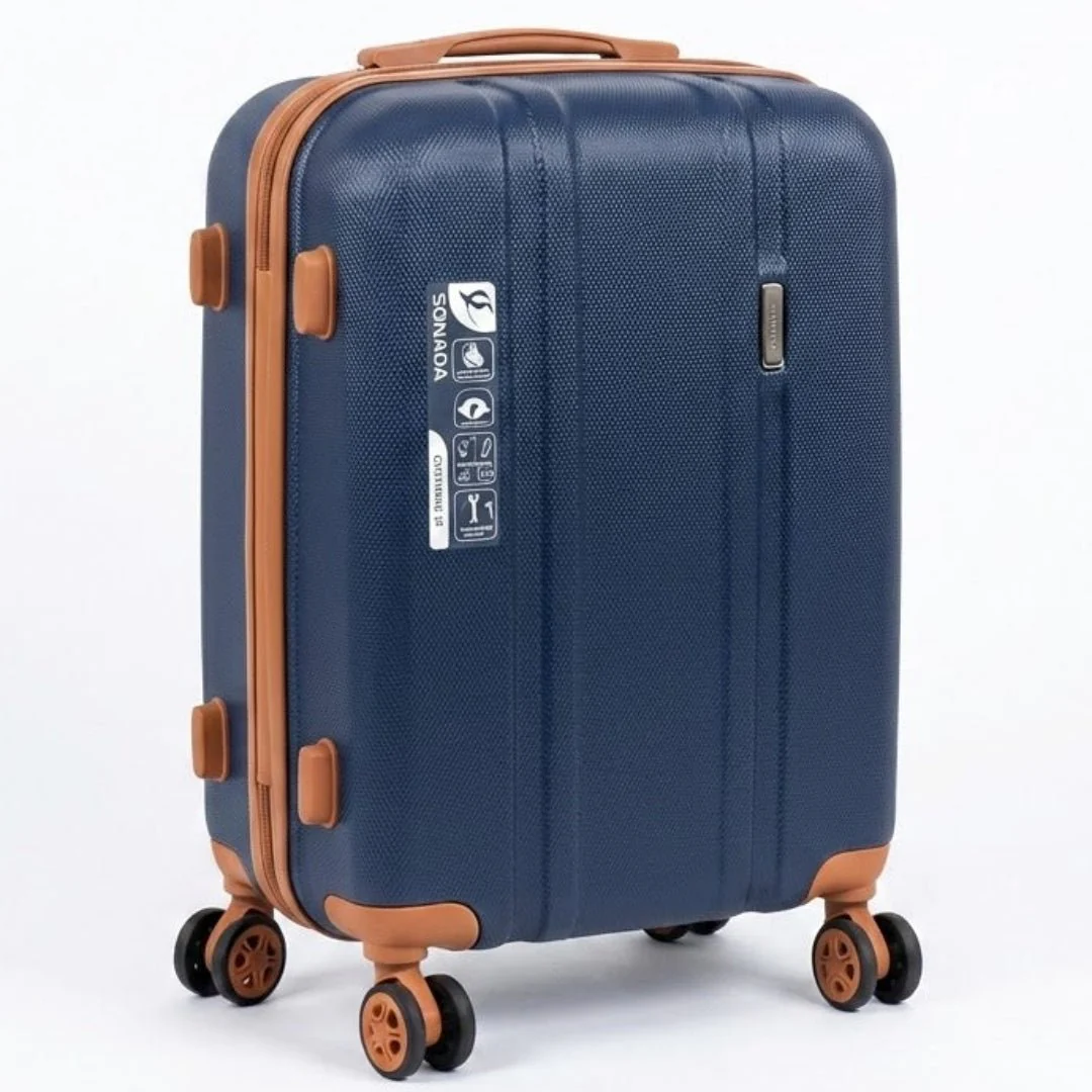 Sonada 21 Inch Hardshell Spinner Trolley Bag | Cabin Size Carry-On Luggage | - Image 4