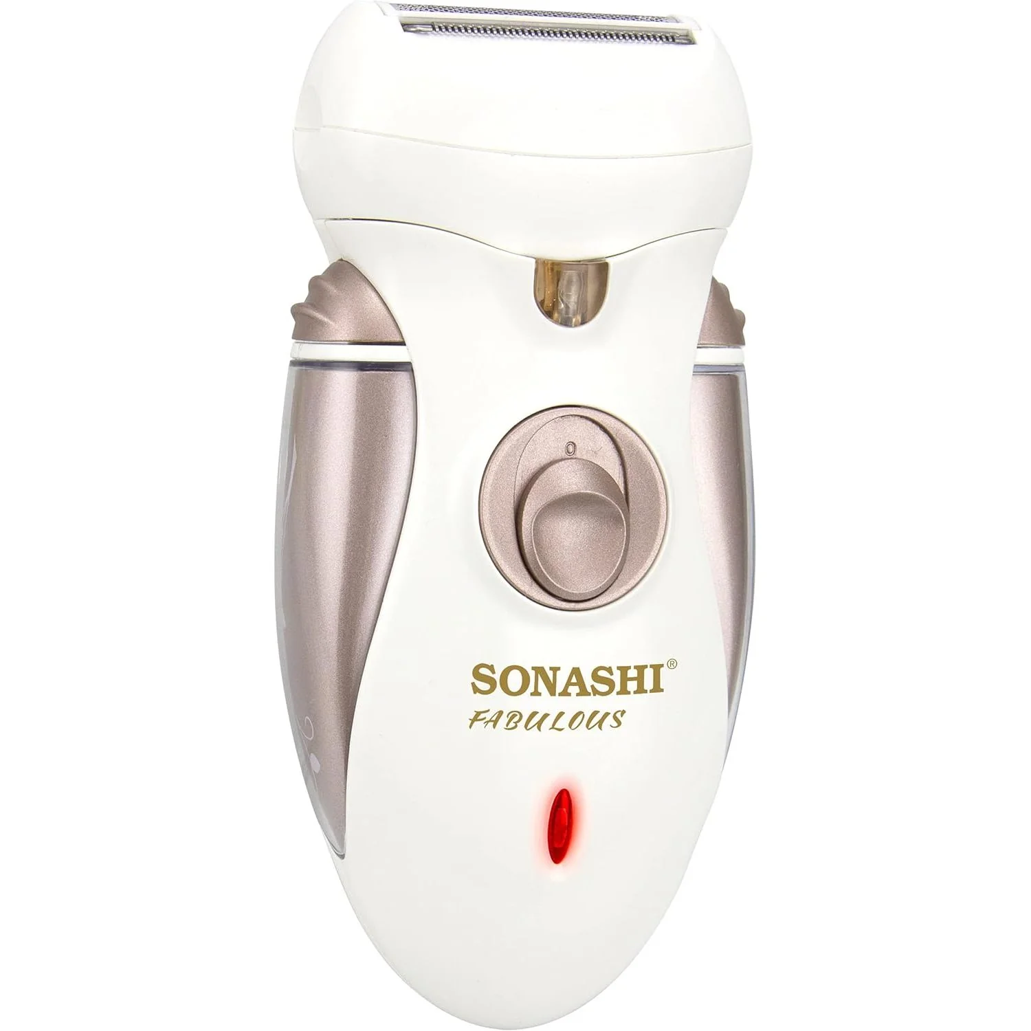 Sonashi Fabulous Epilator and Trimmer SLD-824 - Washable Epilator w/ 3 Attachments, Stainless Steel Blades, LED Light | Personal Care - Image 4
