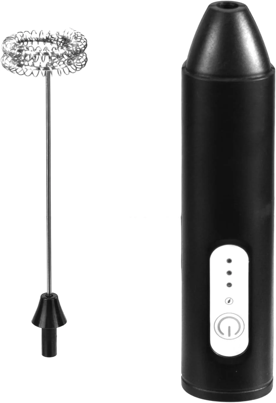 Sonashi Rechargeable Milk Frother, 304 Stainless Steel, 3 Speed Mixing Modes, Type-C Charging, SMF-701 - Image 2
