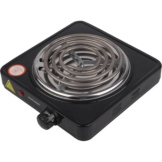 SONASHI SINGLE SPIRAL HOT PLATE, SHP-609C - Image 2