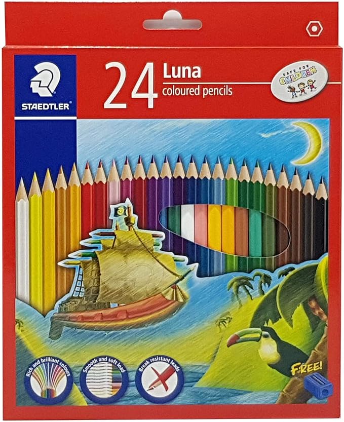 Staedtler Luna 24Color Pencil 136-LC24