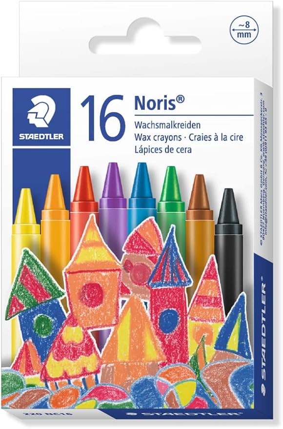 Staedtler St-220 Nc16 Noris Club 16 Wax Crayon Set