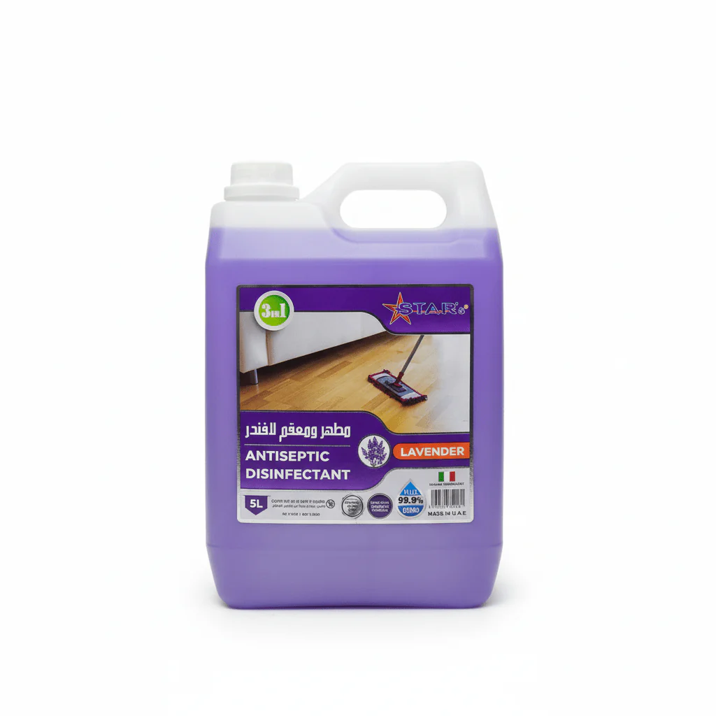 Star's 3-in-1 Lavender Antiseptic Disinfectant 5L – Multi-Purpose Hygiene Solution