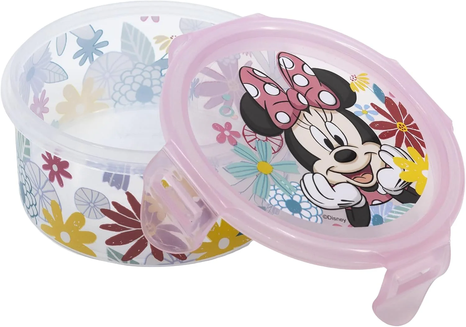 STOR Minnie Mouse Spring Look Round Hermetic Food Container 270ml - Image 3