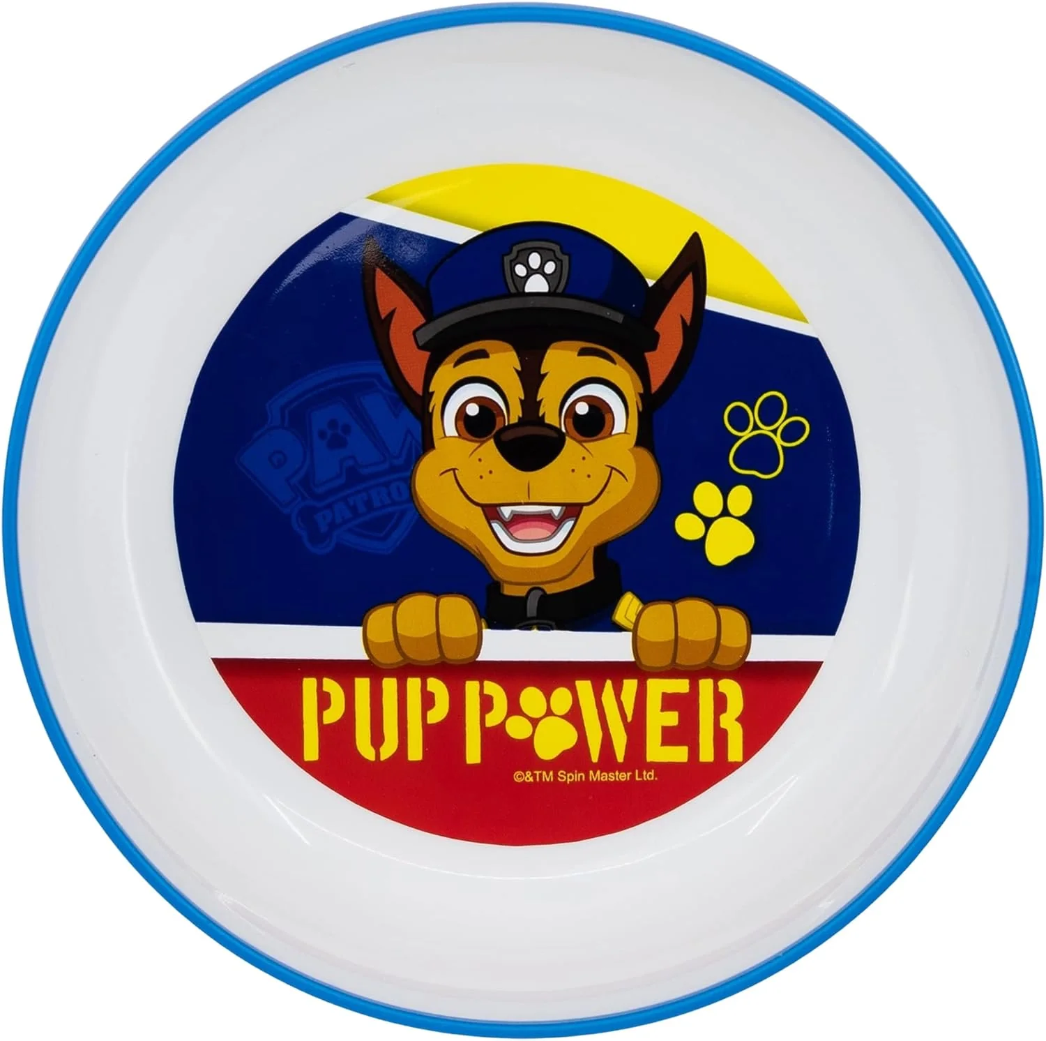 Stor Non-Slip Plastic Bicolor Premium Bowl Paw Patrol Pup Power 6" - Image 2