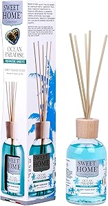 Sweet Home Ambient Fragrance Reed Diffuser, Ocean Paradise - 100ml, Fresh and Invigorating Aroma, Ideal for Living Rooms, Bathrooms, and Gifting, Made In Italy. - Image 5