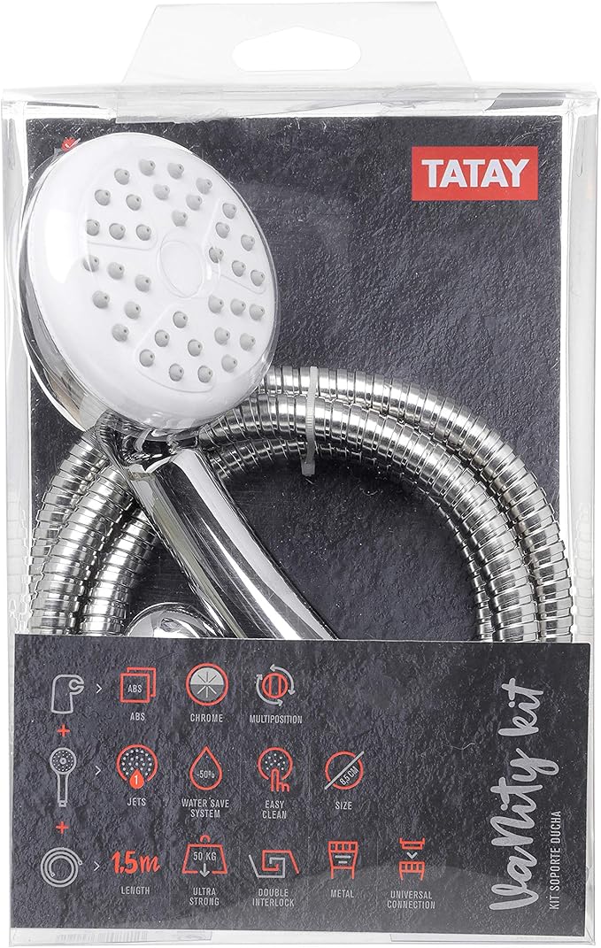 Tatay Stainless Steel Vanity Complete Shower Kit Chrome – Full Bathroom Upgrade Set - Image 2