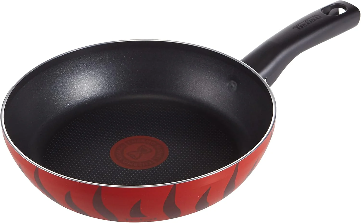 Tefal Tempo Flame 20cm Non-Stick Frying Pan with Thermo Spot – Red Aluminium (C3040283)