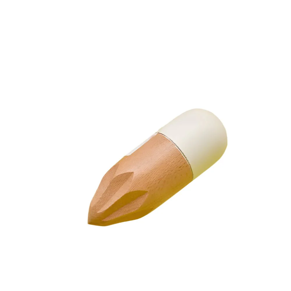 Tessie & Jessie Wooden Adorable Lemon Citrus Squeezer-13cmX5cm-White&Wooden