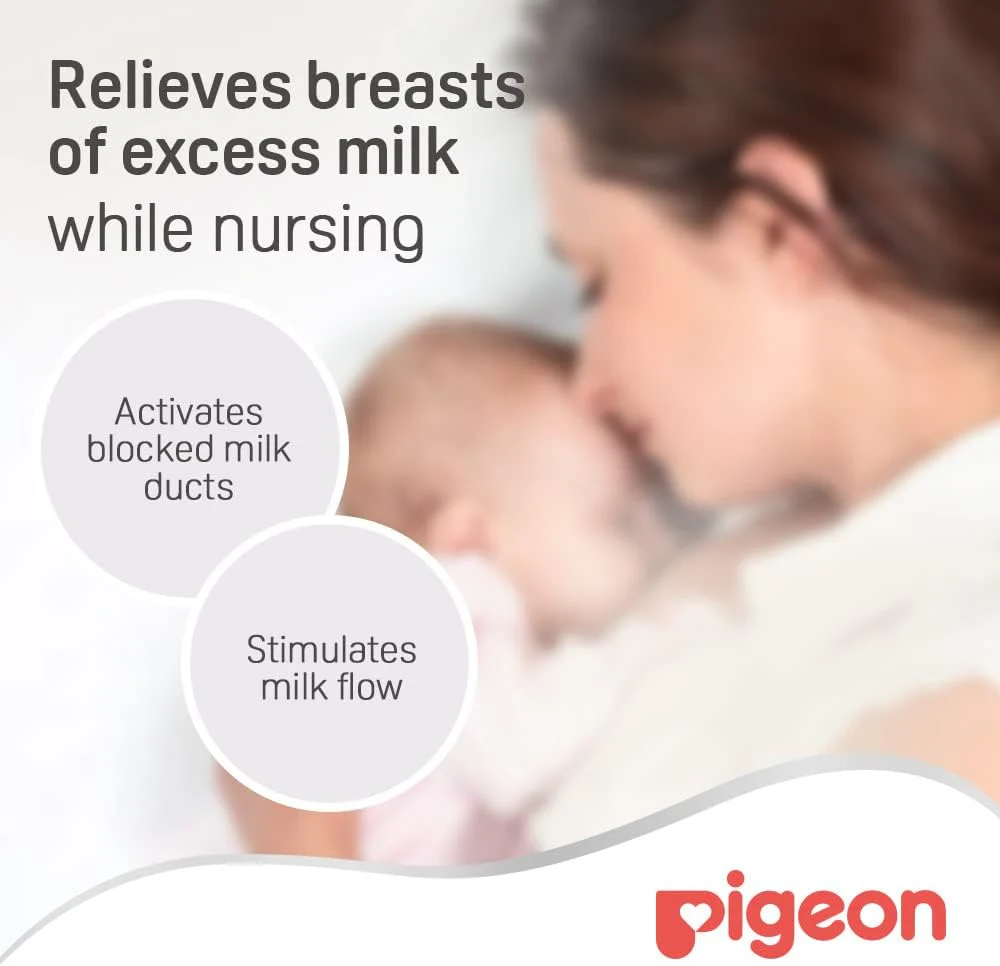 Pigeon, Breast Care Pump With Glass Shield, Milk Production Increase, Improves Lactation, Pain-Free Extraction - Image 5