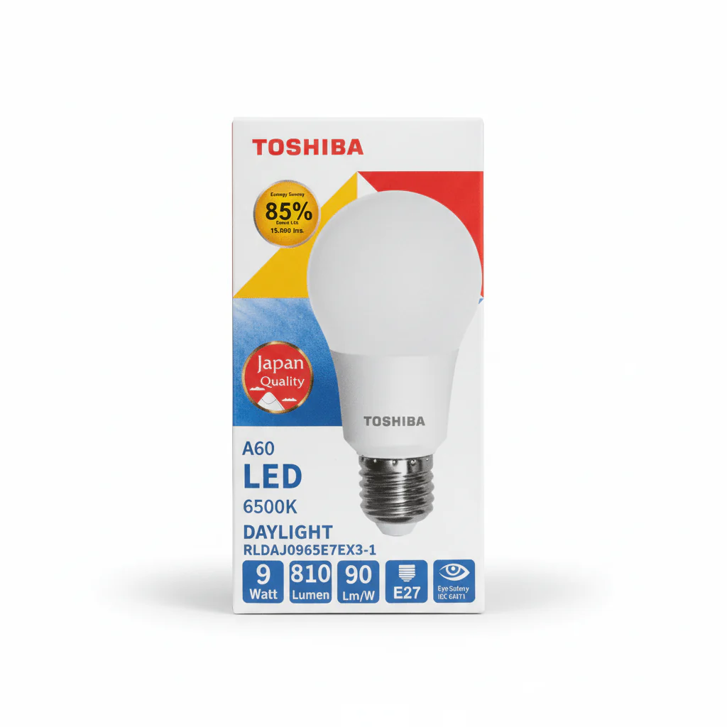 Toshiba 9W Led Bulb Day Light E27