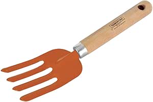 Tramontina Hand Garden Fork 4 Teeth with Special Carbon Steel and Wood Handle - Image 4