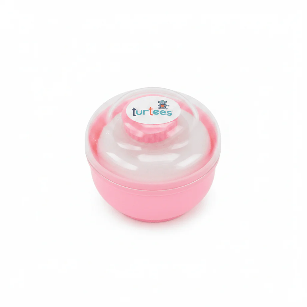Turtees Baby Premium Powder Puff – Pink - Image 4