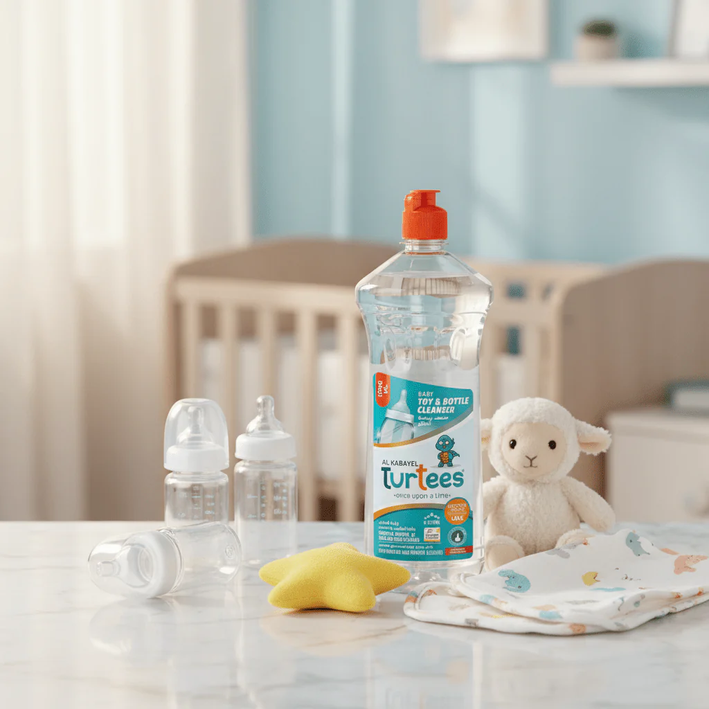 Turtees Baby Toy & Bottle Cleanser – 1000ml*2 - Image 3