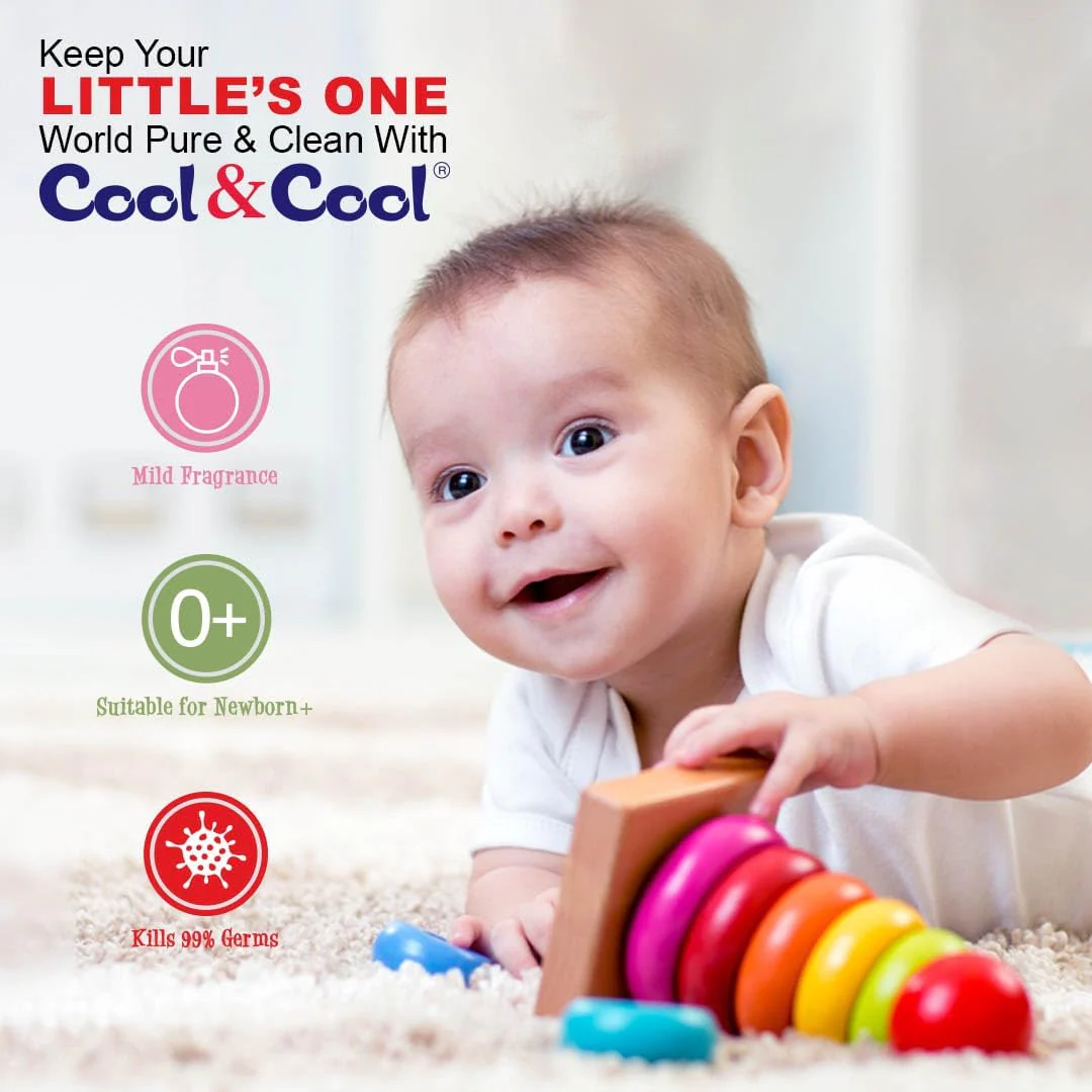 Cool & Cool Baby Bottle & Accessories Cleanser 500ml - Image 3