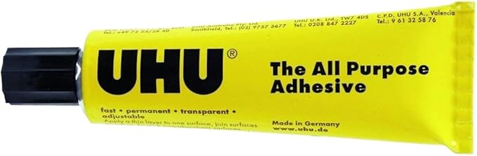 UHU All Purpose Adhesive Tube, 20 ml, Transparent - Image 2