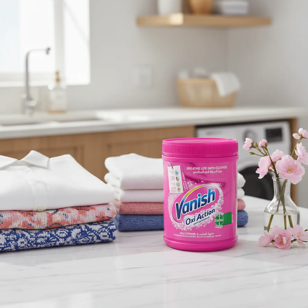 Vanish Oxi Action Fabric Stain Remover Powder 1Kg - Image 2