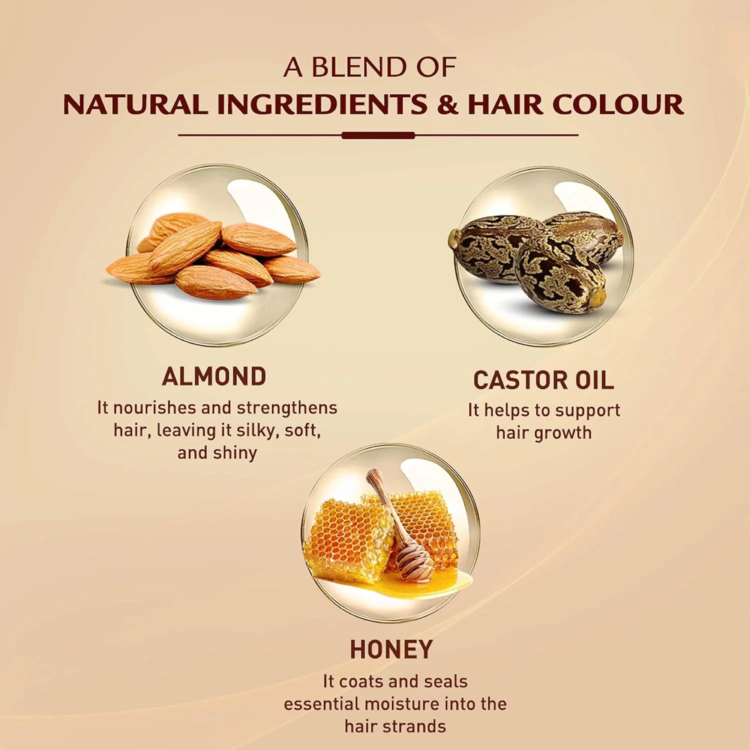 Vatika Naturals Vatika Oil FUSion Permanent Hair Color Crème, Medium Brown 4.0 - Image 3