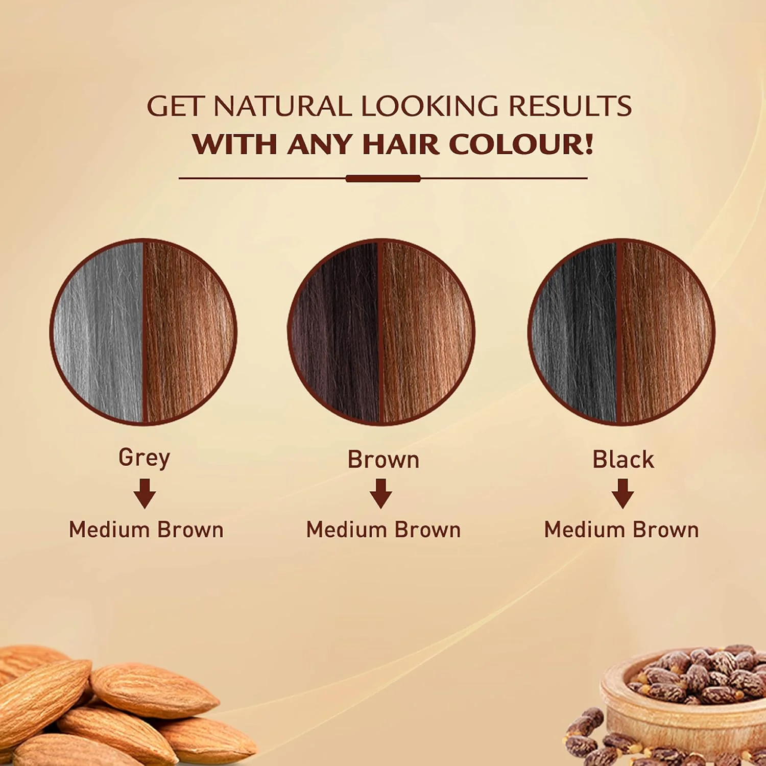 Vatika Naturals Vatika Oil FUSion Permanent Hair Color Crème, Medium Brown 4.0 - Image 5