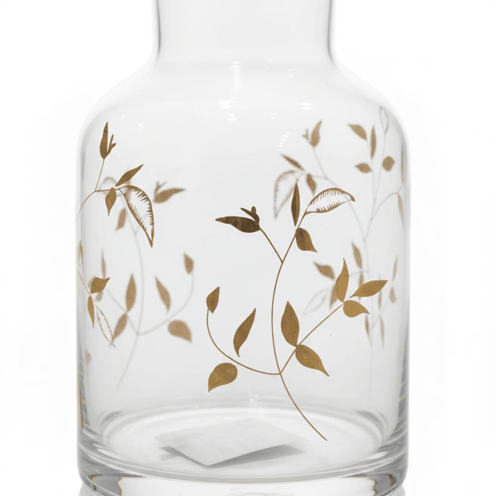 Velvet Glass Water Carafe with Tumbler — 750ml - Image 3