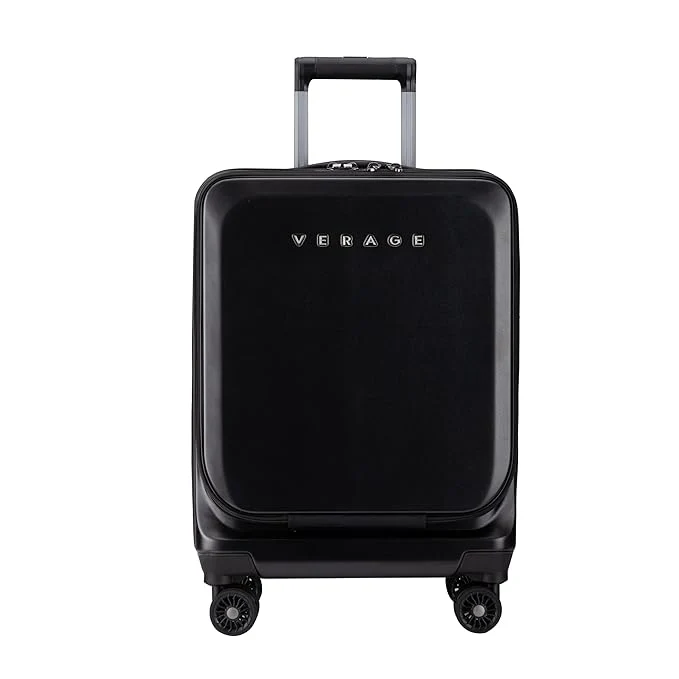 Verage 19" Trolley Bag Lightweight & Compact Cabin Luggage Black