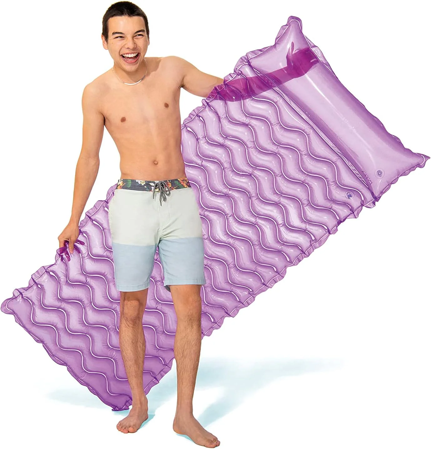 Intex Inflatable Pool Mattress 229×86 cm – Colour May Vary