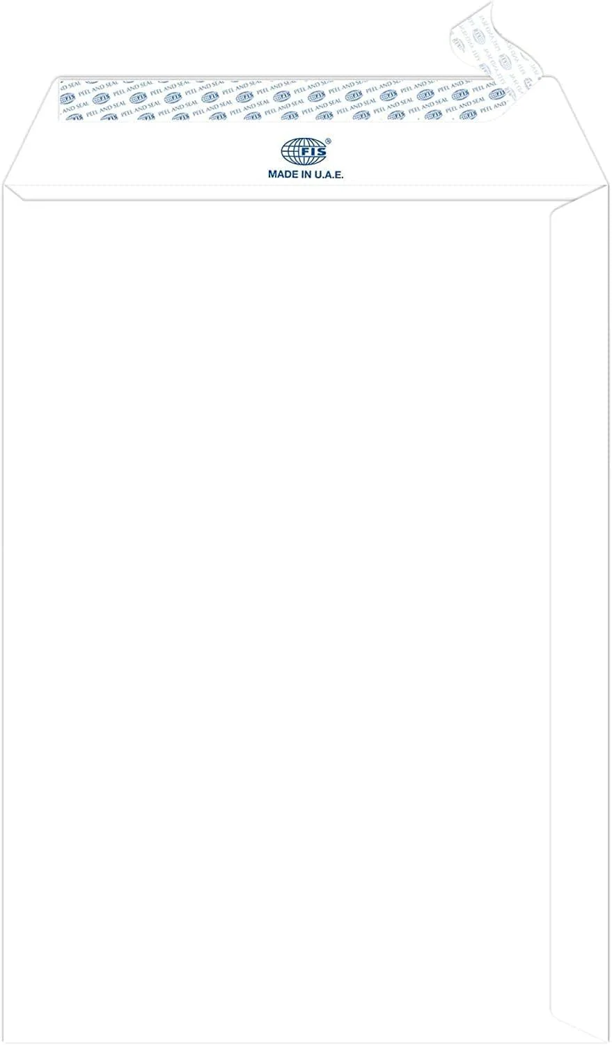 FIS White Peel & Seal Envelopes C4 324mm x 229mm – Pack of 50 (FSWE8027P50)