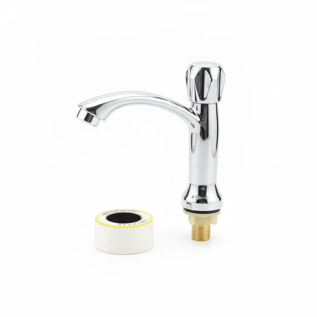 YOUMEI Stainless Steel Water Tap Extension Flexible Faucet Connector-18cm